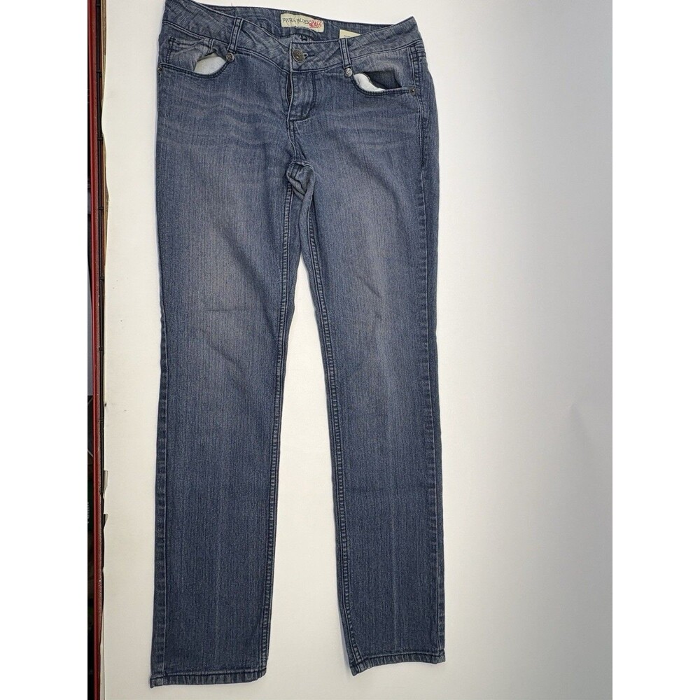 Paris Blues Women’s Skinny Jeans Size 9 Medium Wash Stretch Denim